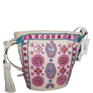 Angel By L. Martino Small Bucket Crossbody